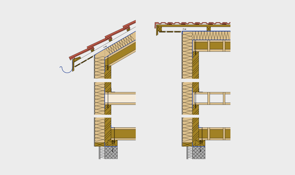 LIGNATUR Decken-und Dachelemente, Holztafelbau 